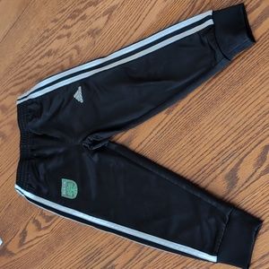 Adidas track pants 4T black Austin FC logo